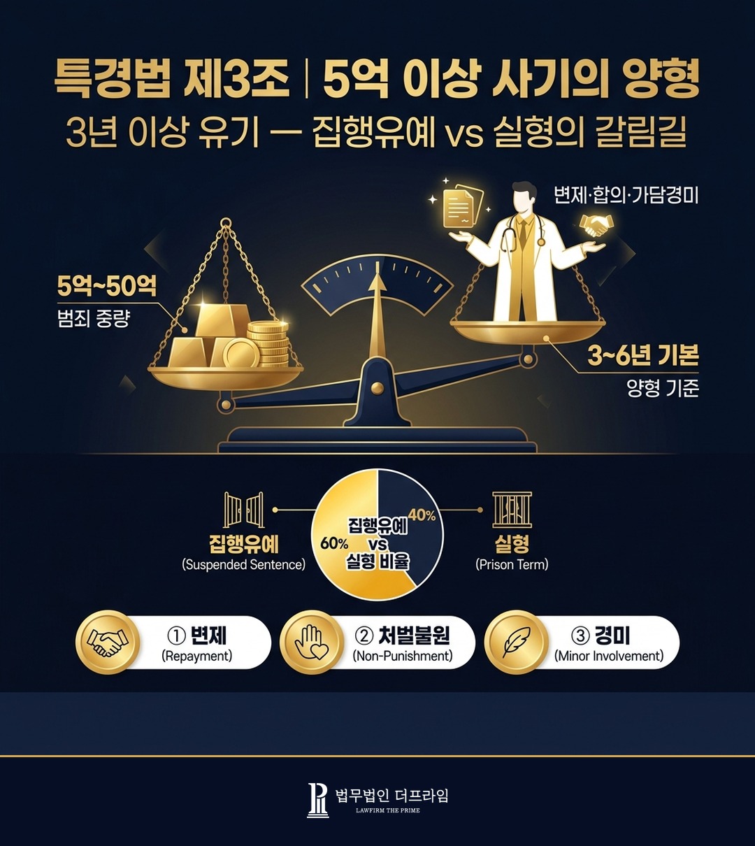 특경법 제3조 5억 이상 사기 양형 의사 사건