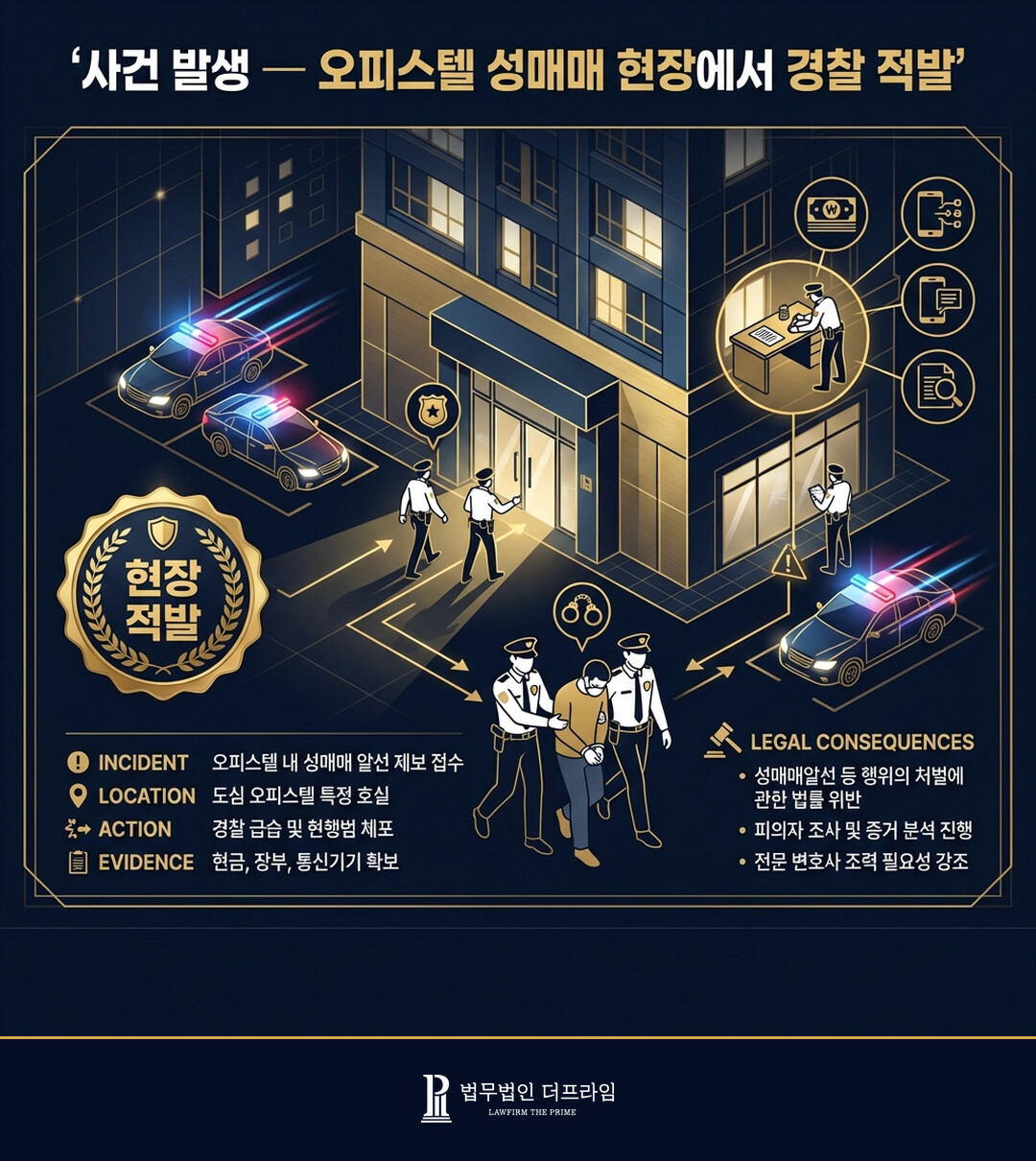 오피스텔 성매매 경찰 적발 사건 개요