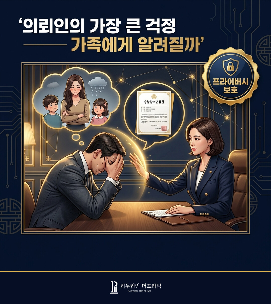 의뢰인 프라이버시 보호 조치