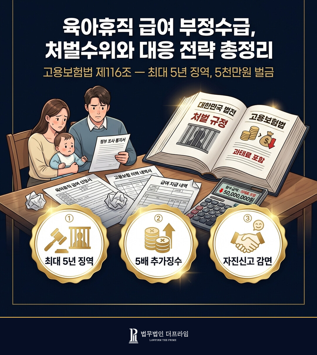 육아휴직 급여 부정수급 처벌수위와 대응 전략 총정리