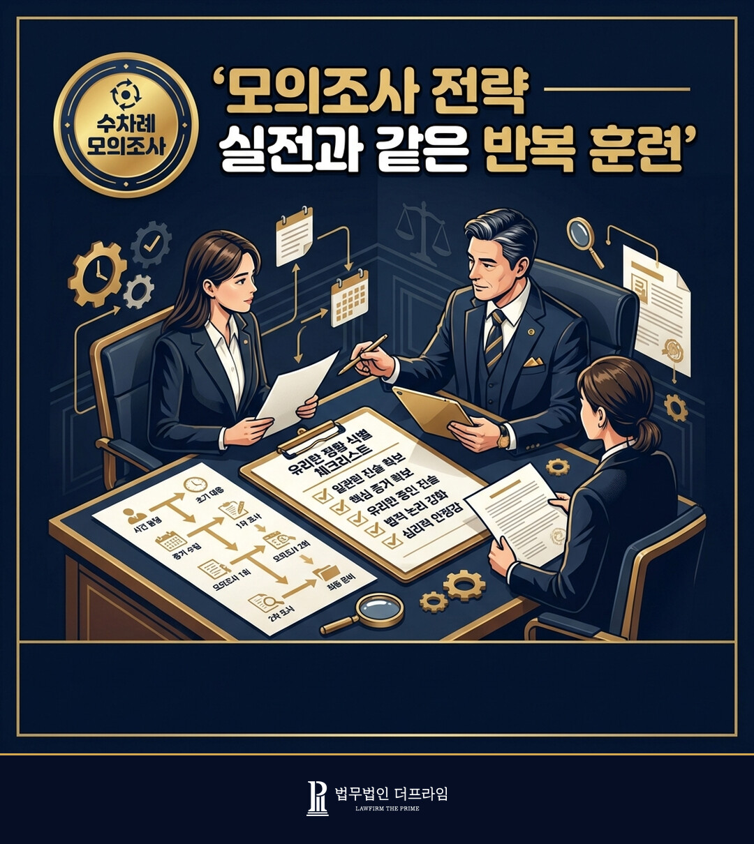 모의조사 전략 실전과 같은 반복 훈련