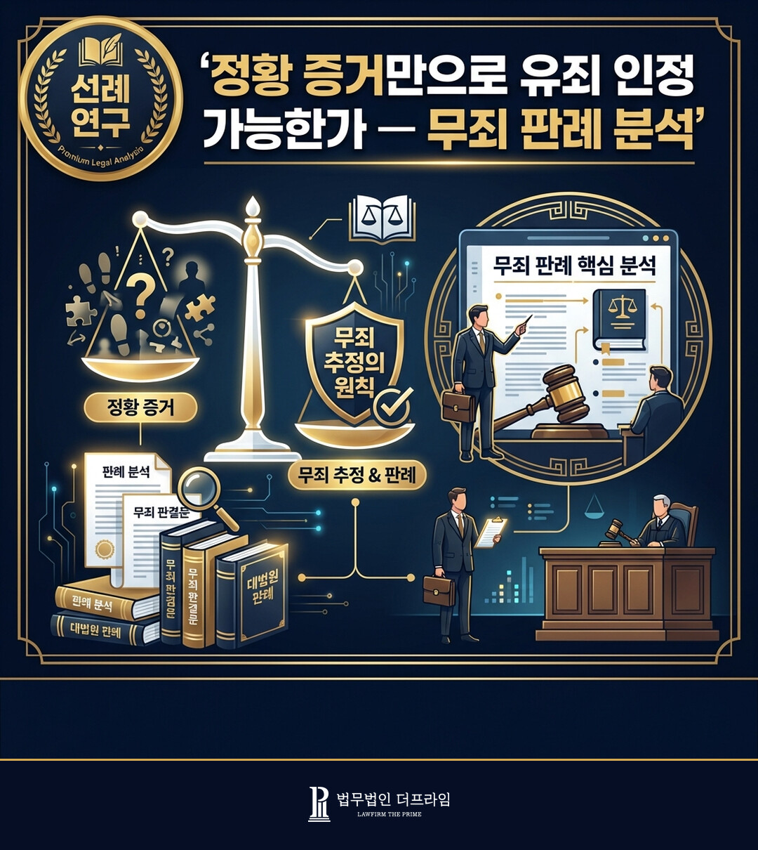 정황 증거만으로 유죄 인정 가능한가 무죄 판례 분석