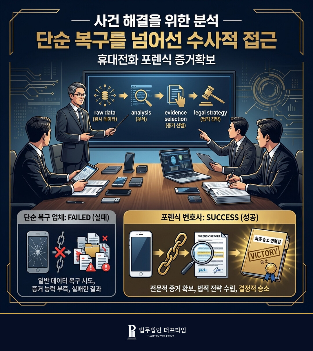 사건 해결을 위한 분석 단순 복구를 넘어선 수사적 접근