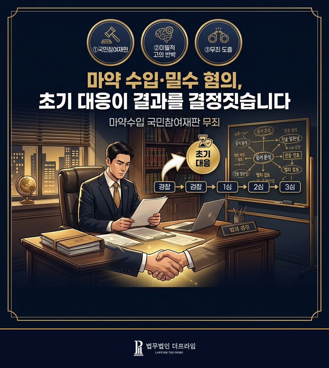 마약 수입 밀수 혐의 초기 대응이 결과를 결정짓습니다