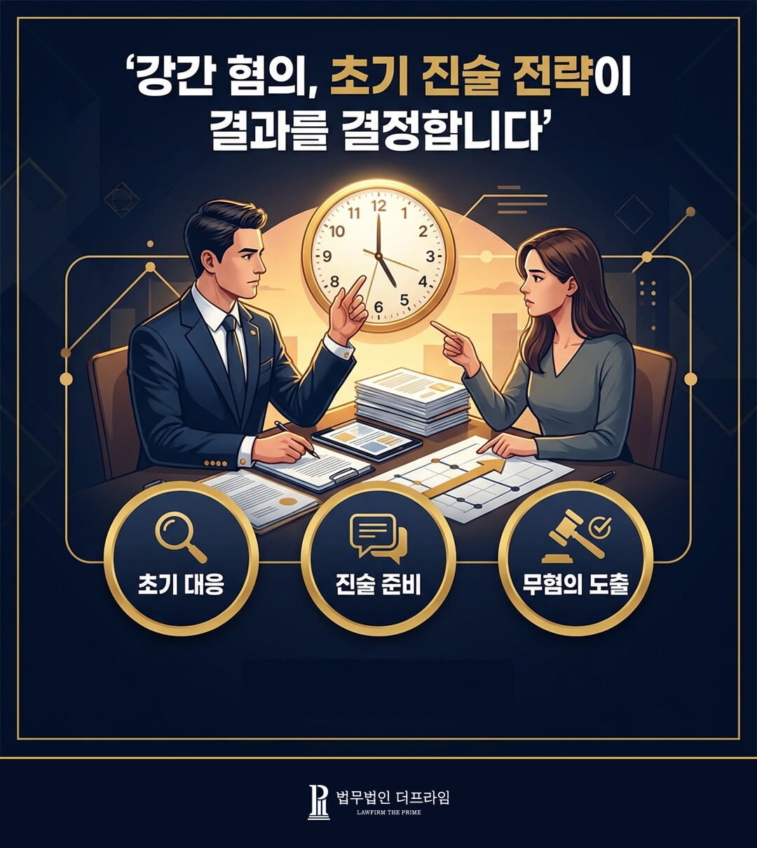강간 혐의 초기 진술 전략이 결과를 결정합니다