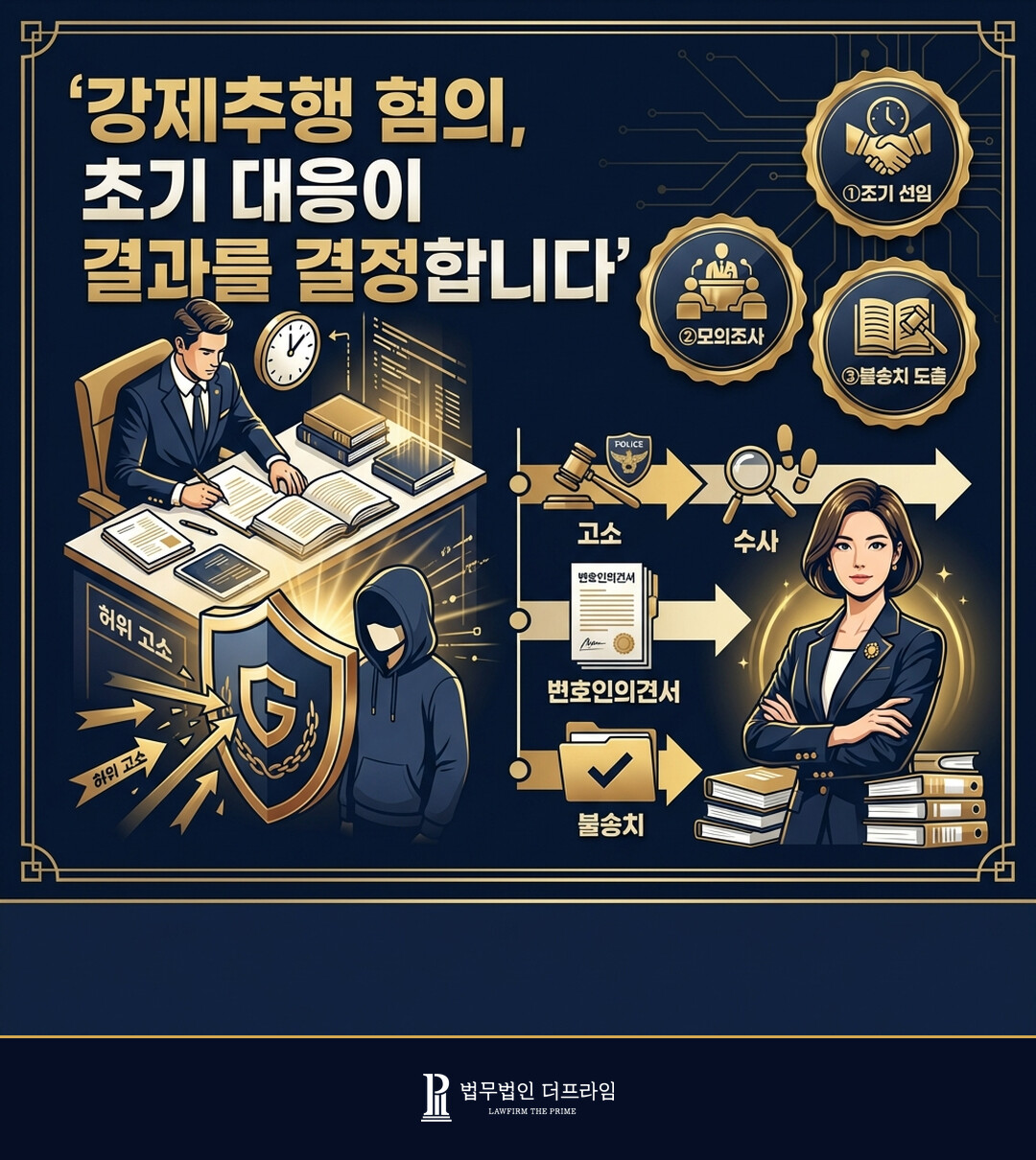 강제추행 혐의 초기 대응 상담