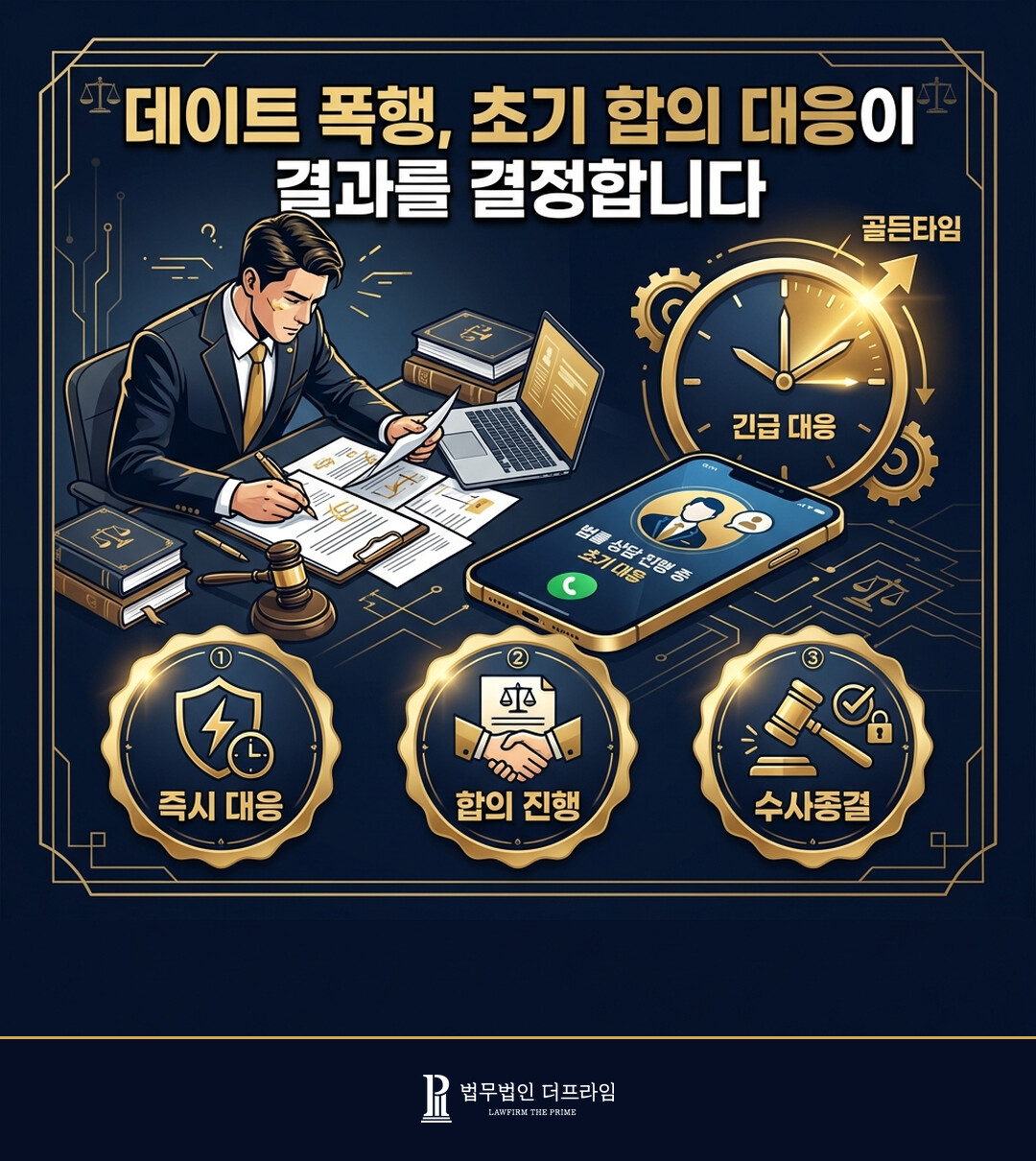 데이트 폭행 초기 합의 대응이 결과를 결정합니다