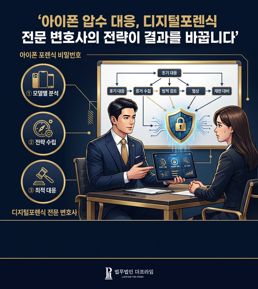 아이폰 압수 대응 디지털포렌식 전문 변호사의 전략이 결과를 바꿉니다