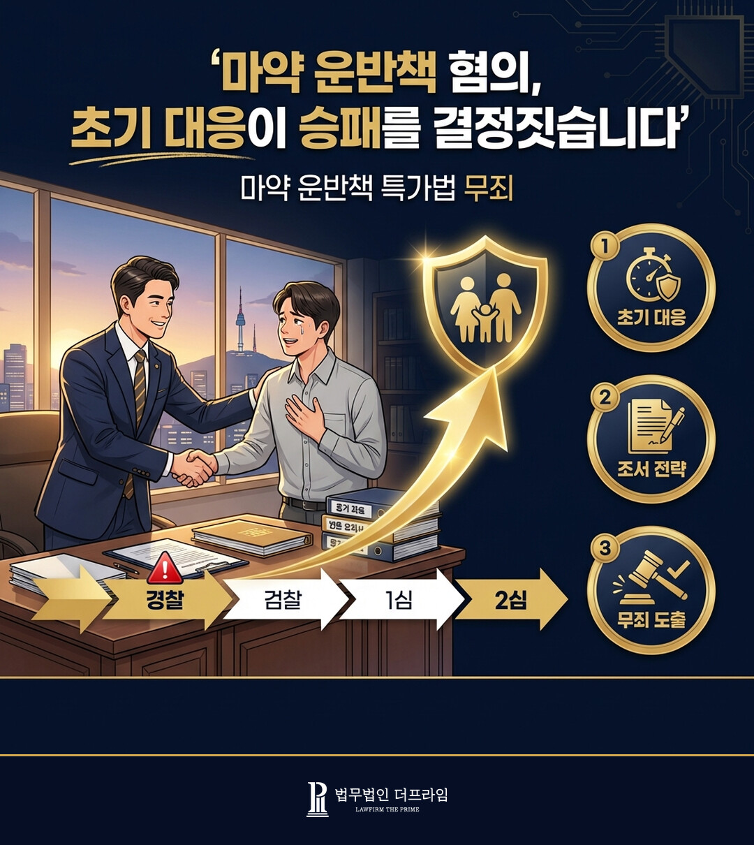 마약 운반책 혐의 초기 대응이 승패를 결정짓습니다